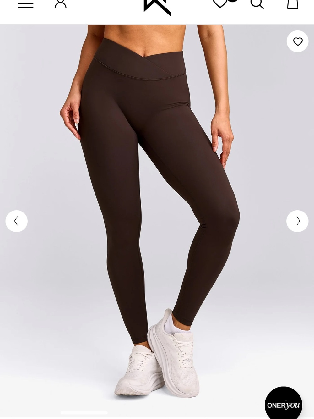 UnifiedMove™ Wrap Leggings 70% Cocoa